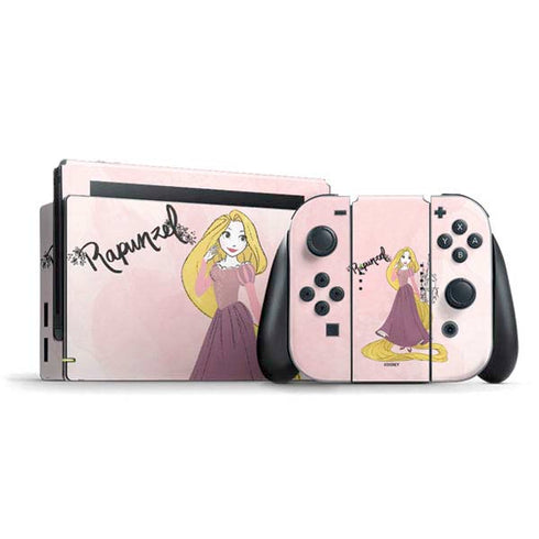 Disney Princess Rapunzel Art Nintendo Switch Bundle Skin