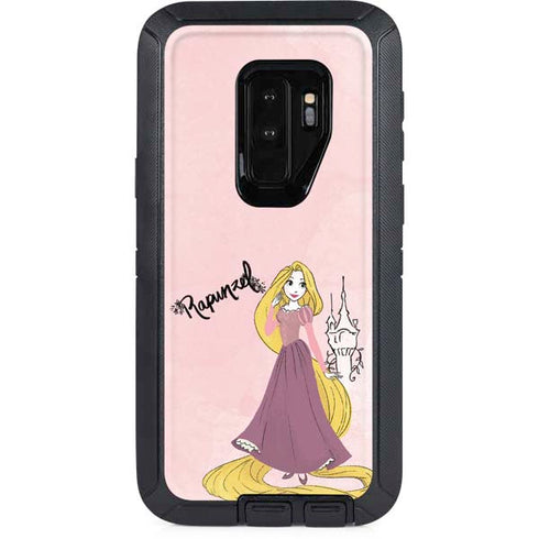 Disney Princess Rapunzel Art Otterbox Defender Galaxy Skin