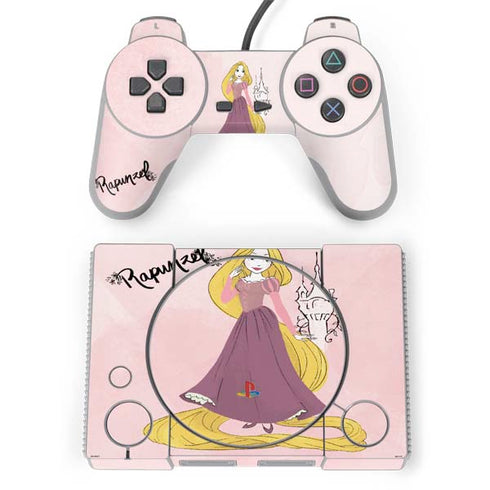Disney Princess Rapunzel Art PlayStation Classic Bundle Skin