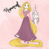 Disney Princess Rapunzel Art PS4 Pro/Slim Controller Skin