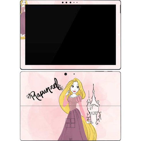 Disney Princess Rapunzel Art Surface Pro 7 Skin