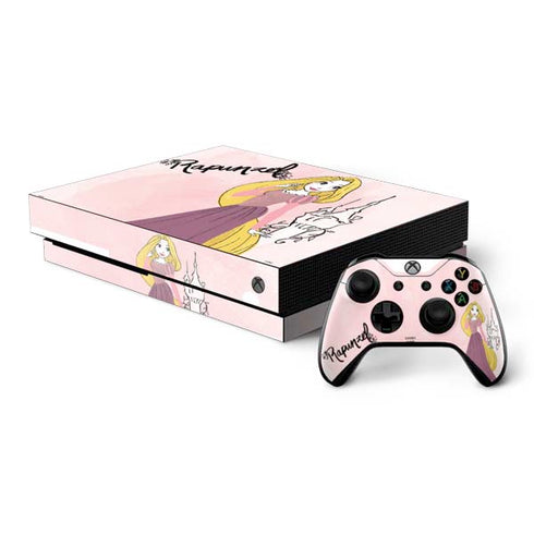 Disney Princess Rapunzel Art Xbox One X Bundle Skin