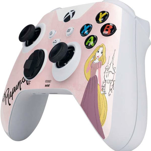 Disney Princess Rapunzel Art Xbox Series S Controller Skin