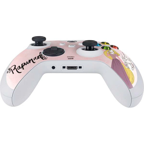 Disney Princess Rapunzel Art Xbox Series S Controller Skin