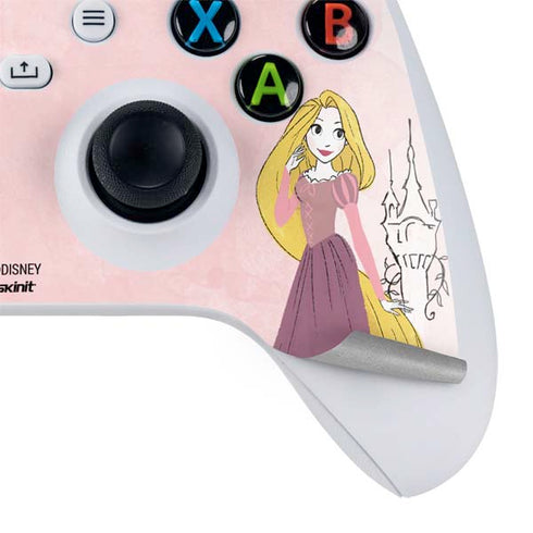 Disney Princess Rapunzel Art Xbox Series S Controller Skin