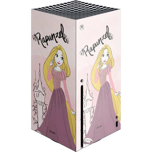 Disney Princess Rapunzel Art Xbox Series X Console Skin