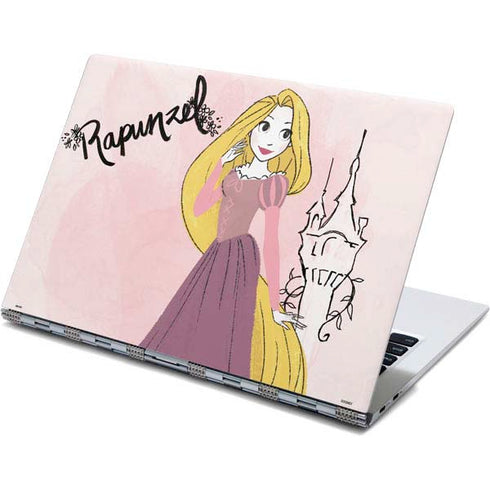 Disney Princess Rapunzel Art Yoga 910 2-in-1 14in Touch-Screen Skin