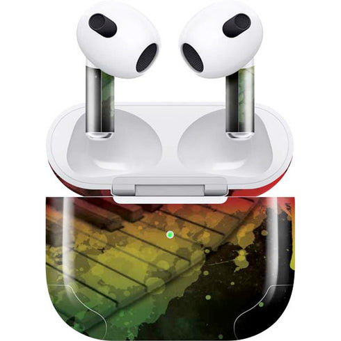 Rasta Color Keys Apple AirPods (3rd Gen 2021) Skin