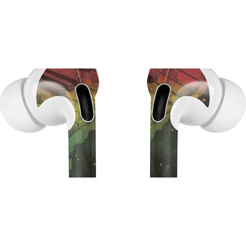 Rasta Color Keys Apple AirPods Pro Skin