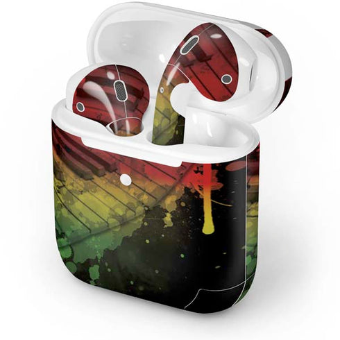 Rasta Color Keys Apple AirPods Skin