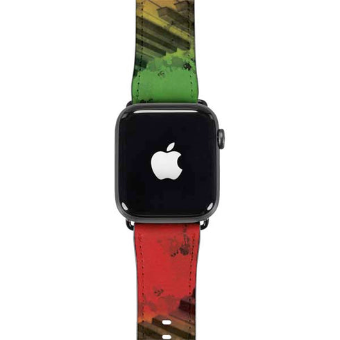 Rasta Color Keys Apple Watch Band 42-44mm