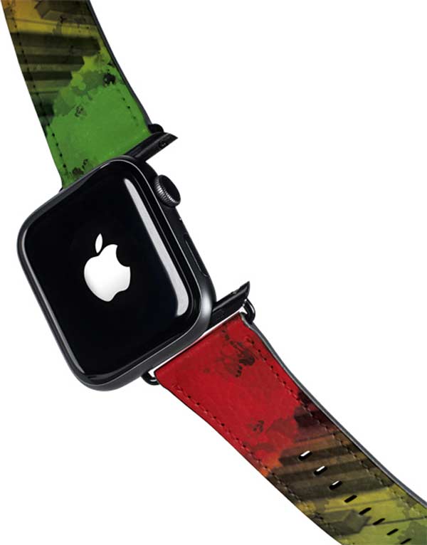 Rasta apple watch band deals