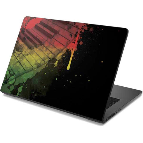 Rasta Color Keys Dell Chromebook Skin