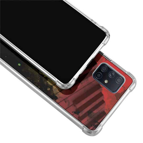 Rasta Color Keys Galaxy A51 5G Clear Case