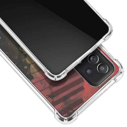 Rasta Color Keys Galaxy A52 5G Clear Case
