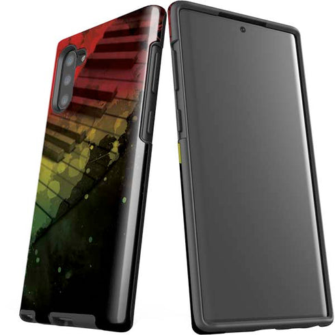 Rasta Color Keys Galaxy Note 10 Pro Case