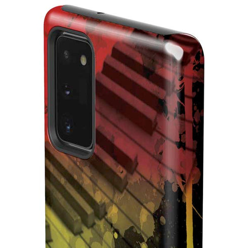 Rasta Color Keys Galaxy Note20 5G Pro Case