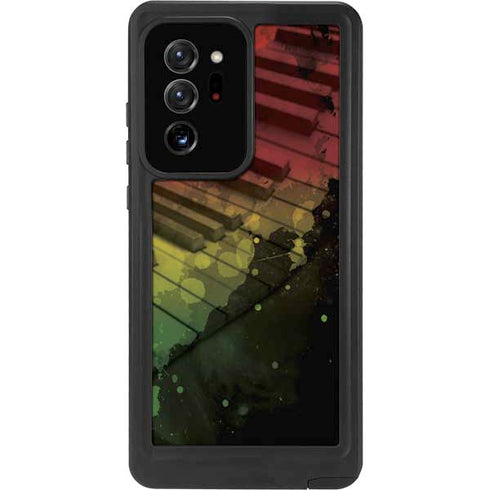 Rasta Color Keys Galaxy Note20 Ultra 5G Waterproof Case