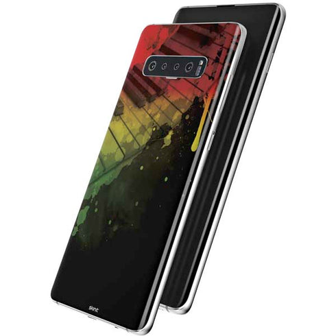 Rasta Color Keys Galaxy S10 Skin