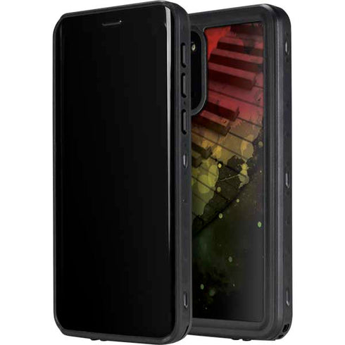 Rasta Color Keys Galaxy S20 Plus Waterproof Case