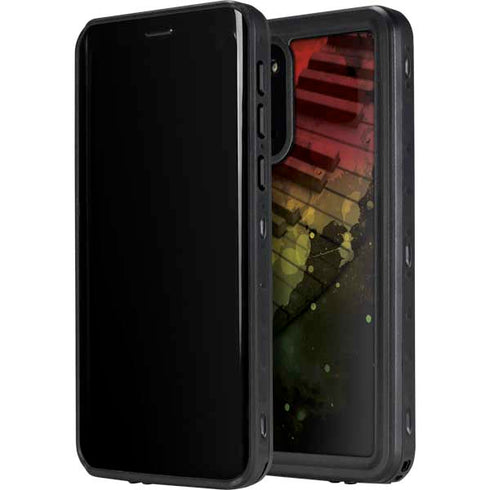 Rasta Color Keys Galaxy S20 Waterproof Case