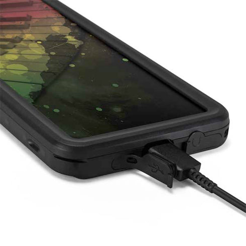 Rasta Color Keys Galaxy S20 Waterproof Case