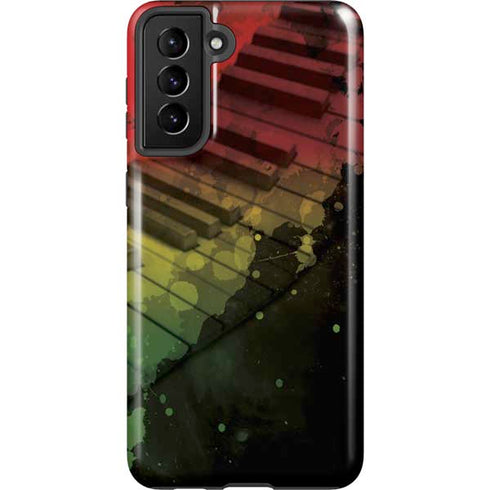 Rasta Color Keys Galaxy S21 Plus 5G Pro Case