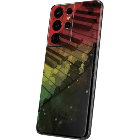 Rasta Color Keys Galaxy S21 Ultra 5G Skin