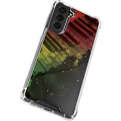 Rasta Color Keys Galaxy S22 Clear Case