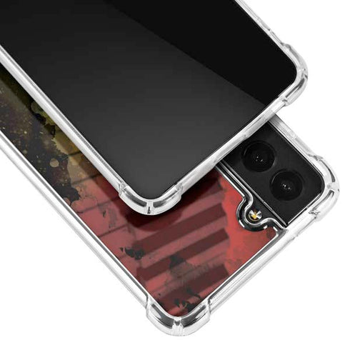 Rasta Color Keys Galaxy S22 Plus Clear Case