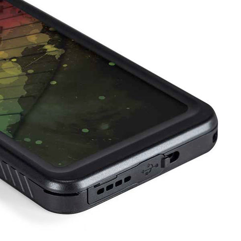 Rasta Color Keys Galaxy S23 Waterproof Case