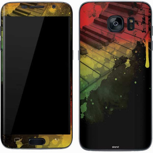 Rasta Color Keys Galaxy S7 Skin