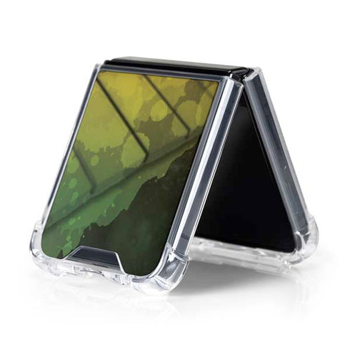 Rasta Color Keys Galaxy Z Flip5 5G Clear Case
