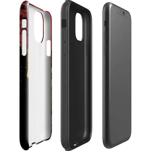 Rasta Color Keys iPhone 11 Pro Max Impact Case
