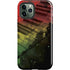 Rasta Color Keys iPhone 12 Pro Impact Case