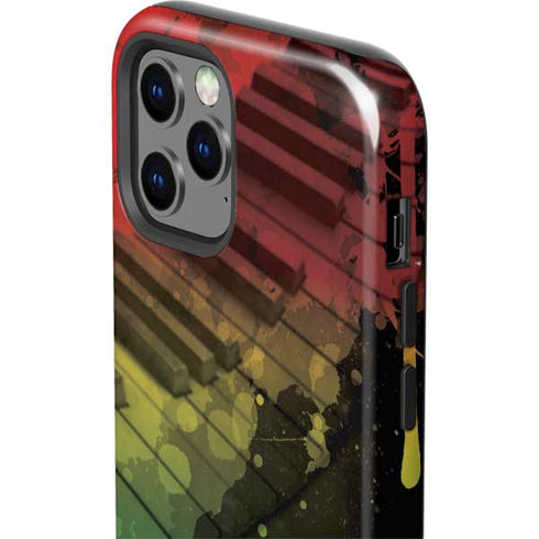 Rasta Color Keys iPhone 12 Pro Max Impact Case