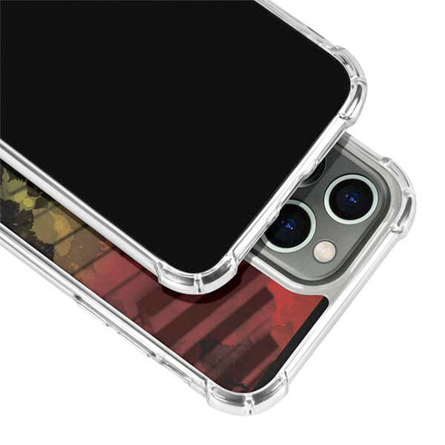 Rasta Color Keys iPhone 13 Pro Clear Case