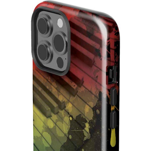Rasta Color Keys iPhone 13 Pro Max Impact Case