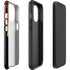 Rasta Color Keys iPhone 13 Pro Max Impact Case