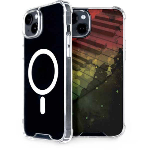 Rasta Color Keys iPhone 14 MagSafe Case