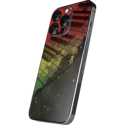 Rasta Color Keys iPhone 14 Pro Skin