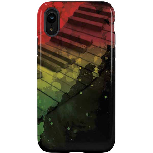 Rasta Color Keys iPhone XR Pro Case