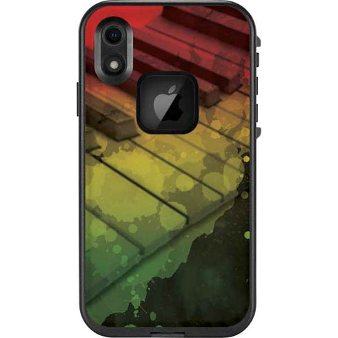 Rasta Color Keys LifeProof Fre iPhone Skin
