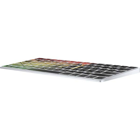 Rasta Color Keys Magic Keyboard Skin
