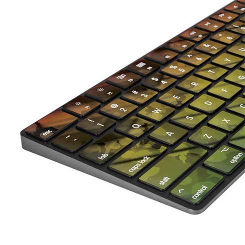 Rasta Color Keys Magic Keyboard with Numeric Keypad Skin
