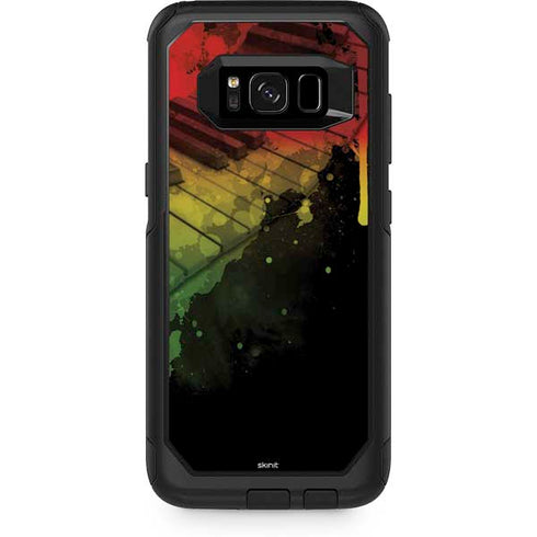 Rasta Color Keys Otterbox Commuter Galaxy Skin