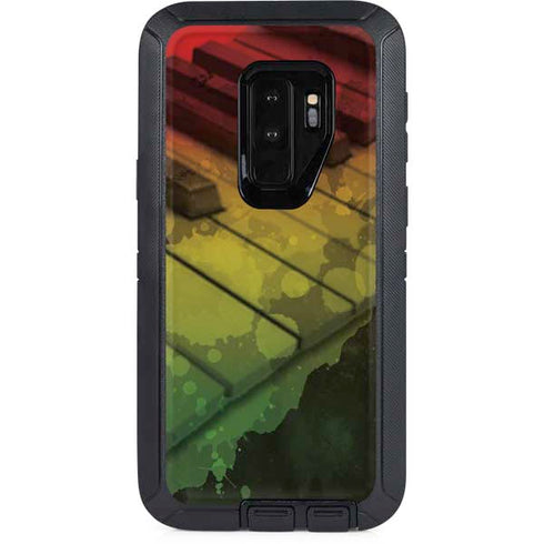 Rasta Color Keys Otterbox Defender Galaxy Skin