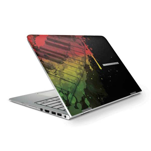 Rasta Color Keys HP Spectre Skin