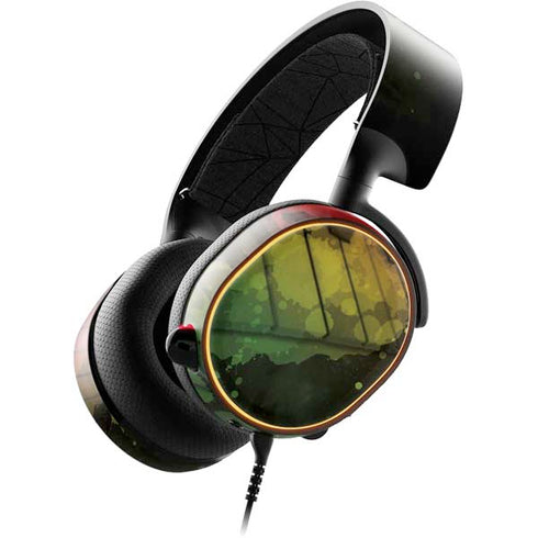 Rasta Color Keys SteelSeries Arctis 5 Skin