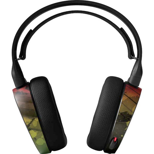 Rasta Color Keys SteelSeries Arctis 5 Skin